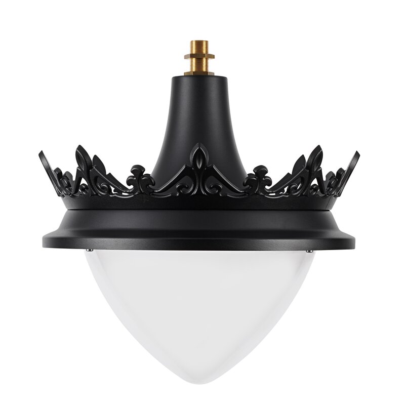 CityMood haalt zijn inspiratie uit de straatlantaarns uit het begin van de 20e eeuw, die een conische kom combineerden met een hangende kap. CityMood behoudt het erfgoed van je stad door de karakteristieke ontwerpkenmerken van deze iconische armaturen te behouden