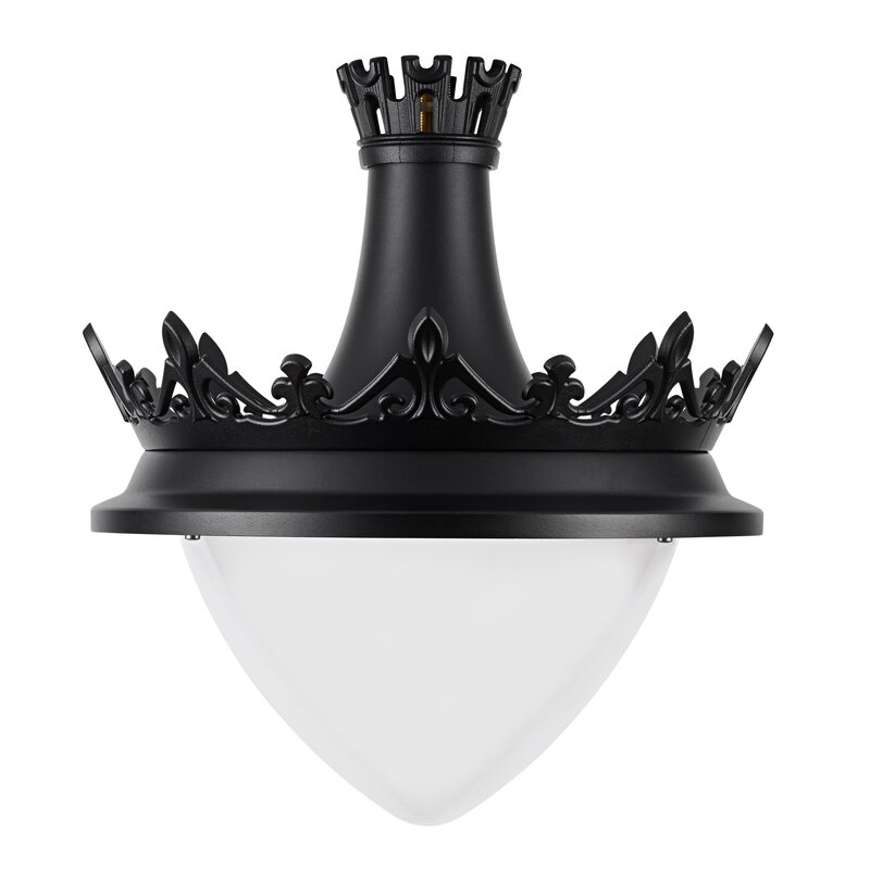 CityMood haalt zijn inspiratie uit de straatlantaarns uit het begin van de 20e eeuw, die een conische kom combineerden met een hangende kap. CityMood behoudt het erfgoed van je stad door de karakteristieke ontwerpkenmerken van deze iconische armaturen te behouden