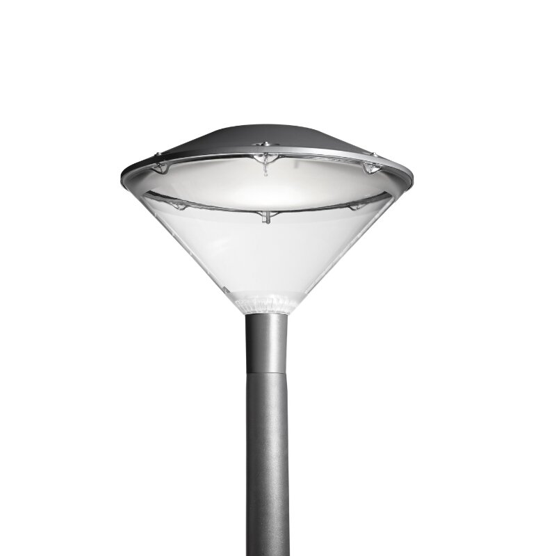 Flexia Friza van Schréder is een modern LED-armatuur met modulair design, ideaal voor energiezuinige en decoratieve stedelijke verlichting.