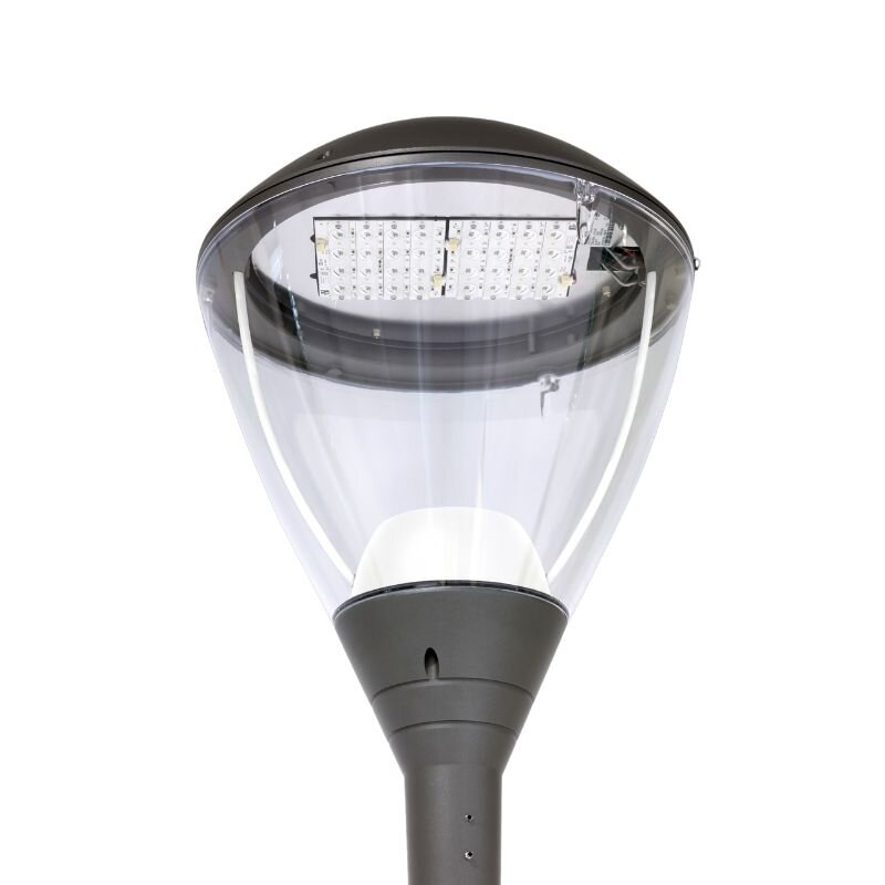 Flexia Kio van Schréder is een modern LED-armatuur met modulair design, ideaal voor duurzame en decoratieve stedelijke verlichting.