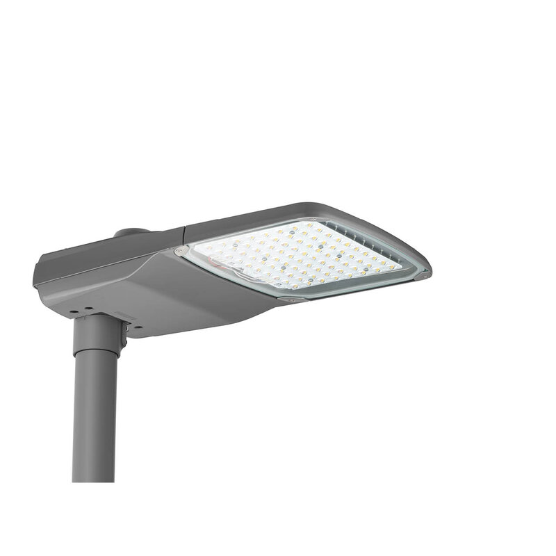 Signify LumiStreet is een robuust LED-armatuur voor openbare verlichting, ontworpen voor energie-efficiëntie en betrouwbaarheid. Het biedt verschillende lichtkleuren en vermogens, ideaal voor duurzame straatverlichting.