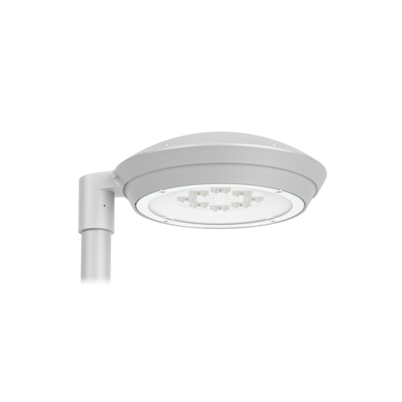 Artera LED Dome I Mounting Bracket Gray is een robuuste bevestigingsbeugel voor Artera LED-armaturen, geschikt voor montage op palen Ø76/60 mm. Het biedt een duurzame en stabiele oplossing voor een nette installatie in stedelijke omgevingen.