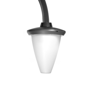 Flexia Poeme van Schréder is een elegant LED-armatuur met modulair design, ideaal voor sfeervolle stedelijke verlichting.